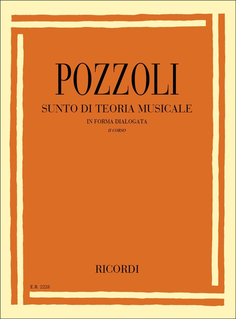 Sunto Di Teoria Musicale In Forma Dialogata